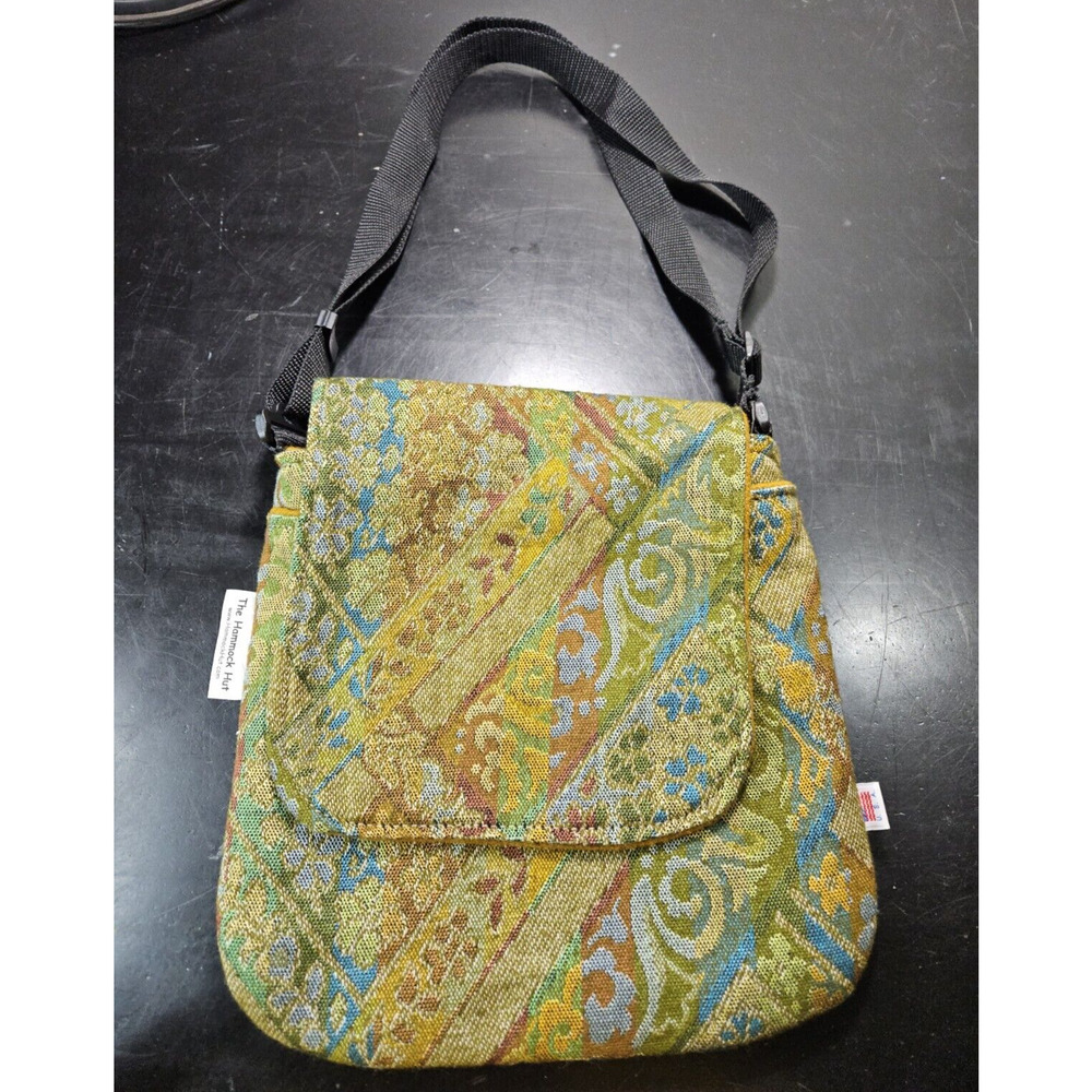 RARE The Hammock Hut USA HANDMADE Tapestry Crossbody VEGAN Purse MSRP‎ $250 NWOT